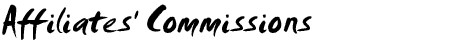 Affiliates' Commissions